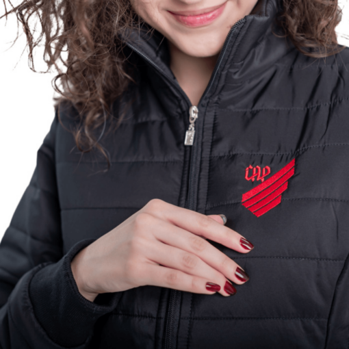 Jaqueta Parka Feminina Escudo Athletico Paranaense - Image 2