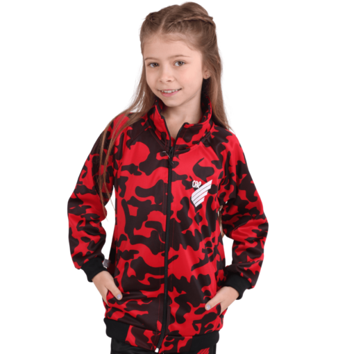 Jaqueta Kids Camuflada Athletico Paranaense