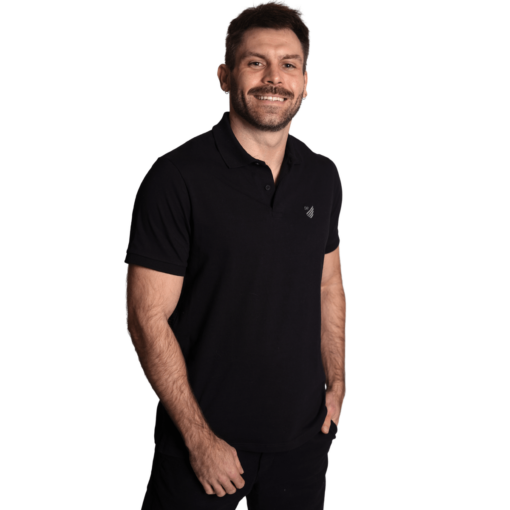 Camisa Polo Slim Athletico Paranaense – Preta