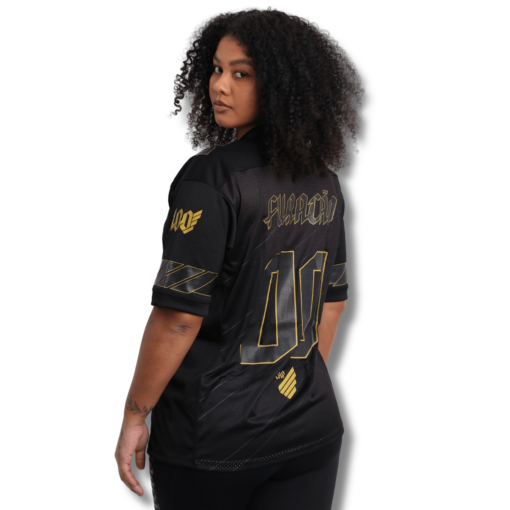 Camisa Feminina CAP Futebol Americano Jersey 2024 - Preto e Dourado - Image 3