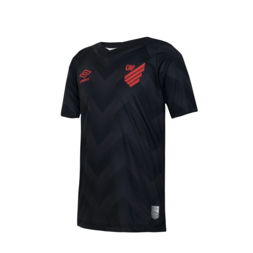 Camisa Juvenil Athletico Paranaense Goleiro Oficial 3 2024 Preta - Image 2