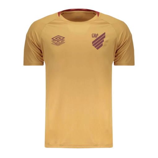 Camisa Masculina Athletico Treino 2025 Dourado