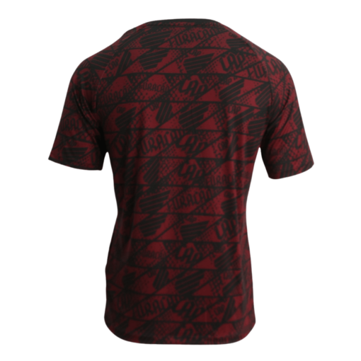 Camisa Masculina Athletico Aquecimento 2025 Vinho e Preto - Image 2