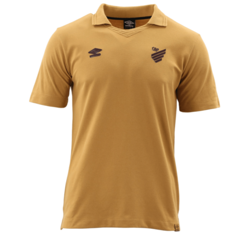 Polo Masculina Athletico Viagem 2025 Dourado